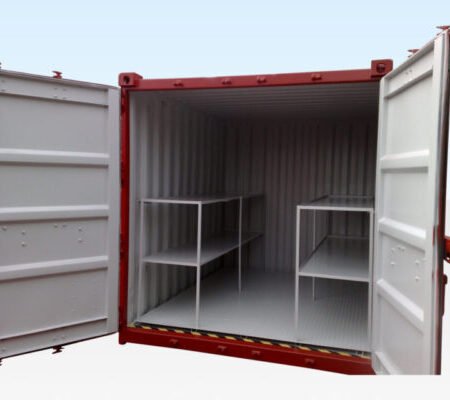 8Ft X 8Ft Flat Floor Bunded Store