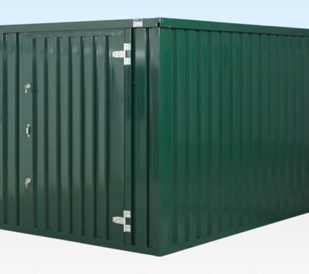 3M X 2.1M Flat Pack Storage Container