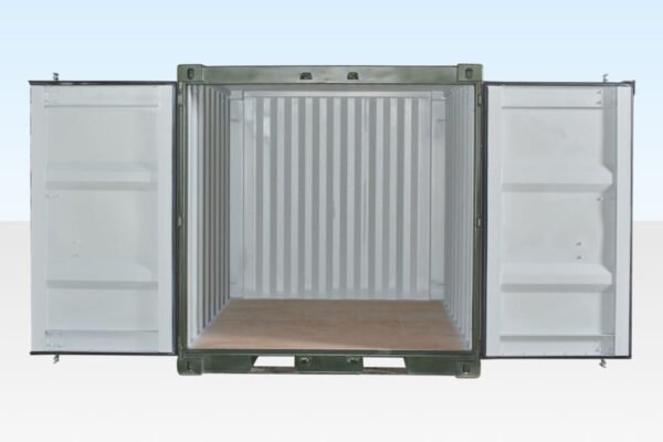 8Ft One Trip Shipping Container (Green) - Image 2