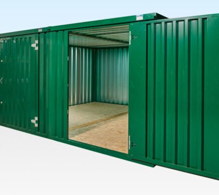 4M X 4.2M Side Linked Flat Pack Container Bundle (Powder Coated)