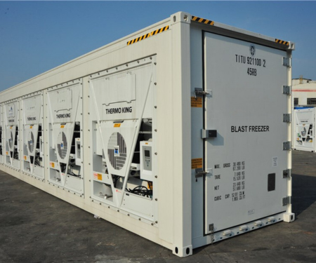40FT Blast Freezer Containers -40°F TO 70°F (460V/230V 3P)